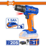 شنيور بطاريه 20 فوات 1 بطاريه 35نيوتن - الموديل وادفو WCDP511