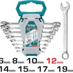 طقم مفتاح بلدي مشرشر 8 قطع 6 / 19مم THT102286-I