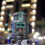 ميزان ليزر 5 خط اخضر 40 متر 2 بطارية استار تك