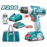 شنيور بطارية فك وربط  20 فولت 45 نيوتن 2 بطارية توتال TDLI2002