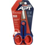 مقص الكترونيات 6 بوصه استانلس ستيل APT AH3351531-138