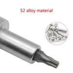 ⁦لقمه سن مفك نجمة توركس T27 اتجاه واحد 25مم  APT  AH1040100027⁩ - الصورة ⁦2⁩