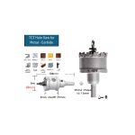 بنطة منشارية كربيدية معادن اي بي تي 22 مم صينى 6 سن APT C070022