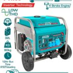 مولد انفرتر مارش 11 كيلو صافي 10 كيلو -أوفر لود-انذار زيت-مخرج 12 فولت-2 مخرج يو اس بي توتال  TP3120001