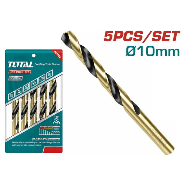 بنطه حدادي  10 ملي HSS توتال TAC101003