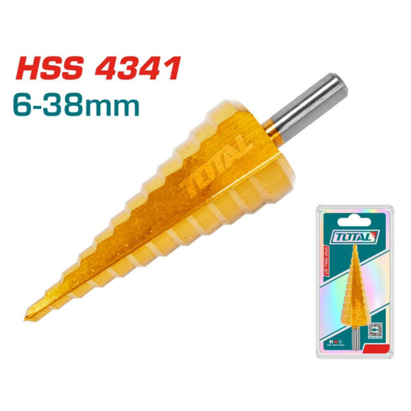 بنطه هرميه 6 - 38 ملي HSS توتال TAC7563801