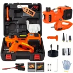 ⁦كوريك كهربائي هيدروليك للسيارات حتي 5 طن مع دريل ربط وفك الاطارات Generic Electric Hydraulic Jack⁩ - الصورة ⁦2⁩