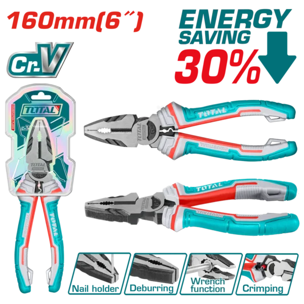 بنسه 6 بوصه خدمه شاقه CRV 30% توتال THT210606S