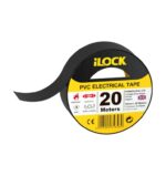 بكره لصق شكرتون كهرباء 20 متر اسود ILOCKBLACK20