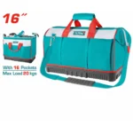 شنطه عده قماش 16 بوصه قاعده كاوتش خدمه شاقة توتال THT16163