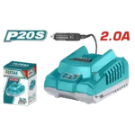 شاحن ولاعه سياره بطاريه 20 فولت 2 امبير توتال TFCLI2012