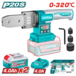 ماكينه لحام بولى 20 فولت + 2 بطاريه + شاحن توتال TWTLI20182