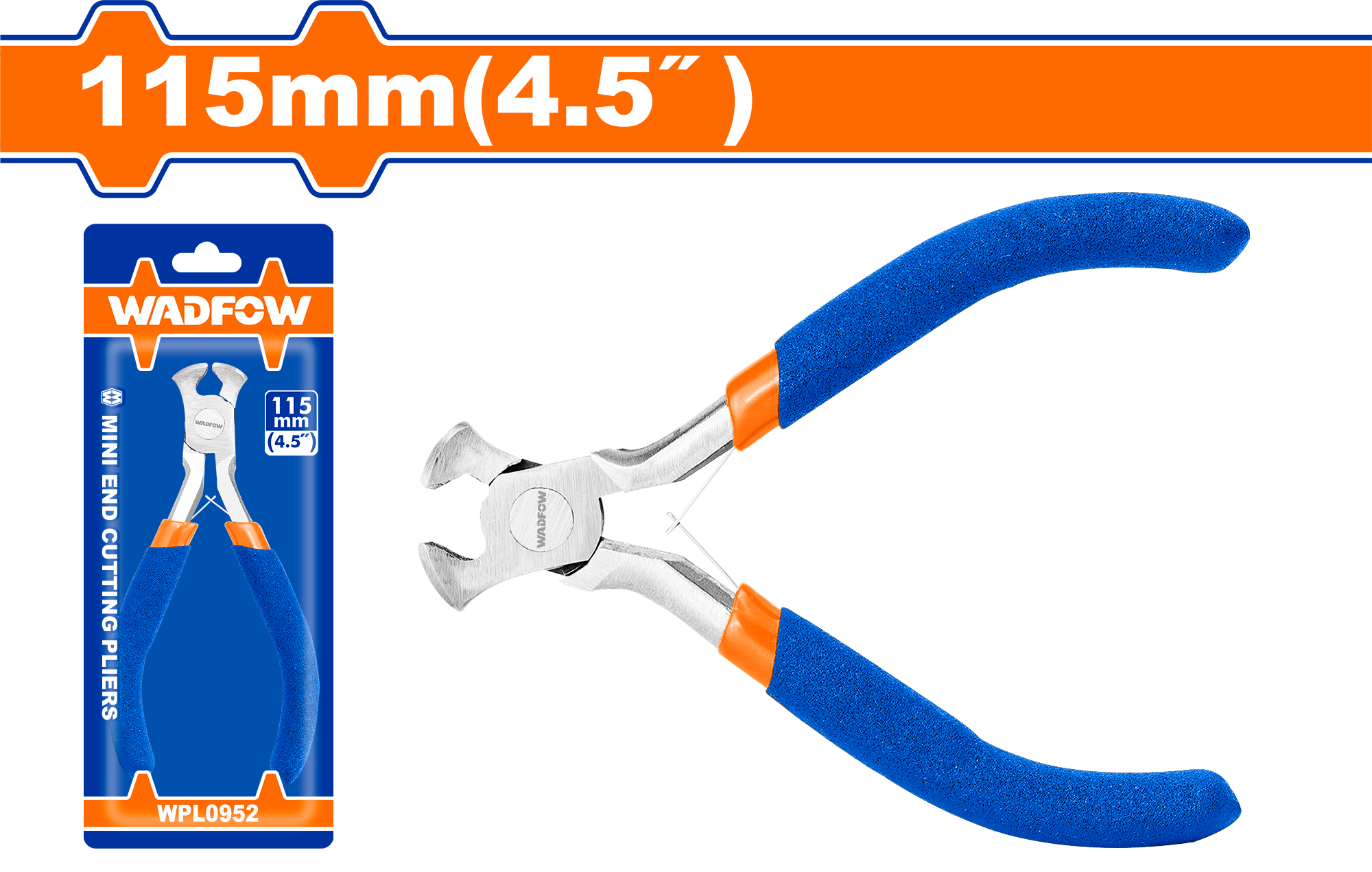 380aea2215a85e43ee658af8bd1503e0 كماشة 4.5 بوصه 115 مم وادفو - WPL0952 - الصورة 1