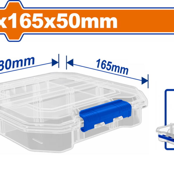شنطه عده شفاف بمنظم 180 * 165 * 50 مم وادفو WTB8341