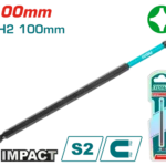 لقمه سن مفك صليبة PH2 طول 10 سم توتال TACIM71PH2100