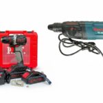 سوبر كومبو الخليلي 2×1 هيلتي 800 وات ROXON + شنيور 20 فولت 2 بطاريه KH201 PIT