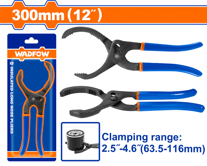 UUUUUUUUUU بنسه فلتر زيت 12 بوصه 300 مم وادفو - WPL6612 - الصورة 1