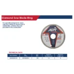 ⁦صنية ألماظ بســكوتة بورســلــيــن و زجــاج 100 مم أي بي تي موديل APT DW200204-4⁩ - الصورة ⁦2⁩