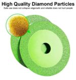 ⁦حجر قطعية زجاج ورخام 4.5 بوصه 115 ملي  GT115⁩ - الصورة ⁦4⁩