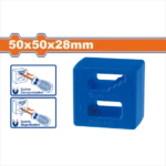 ⁦مكعب مغناطيس لاضافه و ازاله مغنطة 50*50*28 مم وادفو -WKM1601⁩ - الصورة ⁦2⁩