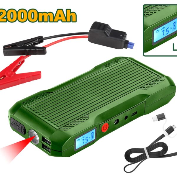 باور بنك سياره 12000 امبير 3×1 جاديفر JDLY1512