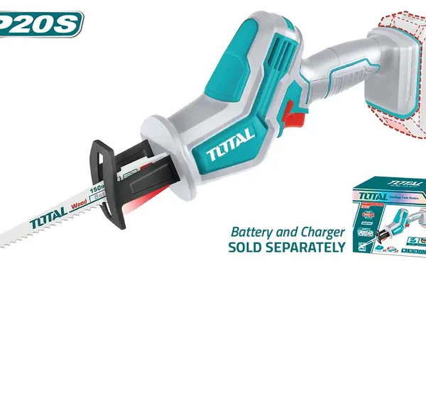 منشار امامى 20 فولت بدون بطاريه وشاحن توتال تولز TRSLI6506