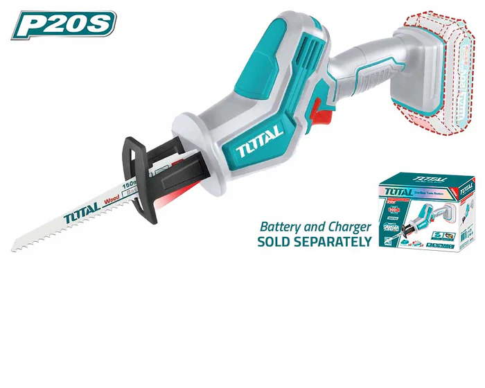 TRSLI6506_700x منشار امامى 20 فولت بدون بطاريه وشاحن توتال تولز TRSLI6506 - الصورة 1