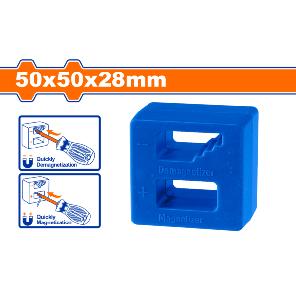 مكعب مغناطيس لاضافه و ازاله مغنطة 50*50*28 مم وادفو -WKM1601