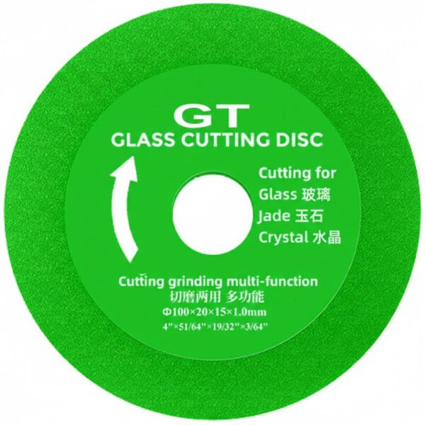 حجر قطعية زجاج ورخام 4.5 بوصه 115 ملي  GT115