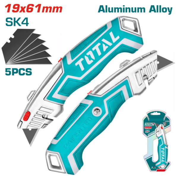كتر خدمه شاقه توتال UTILITY KNIFE THT5116118